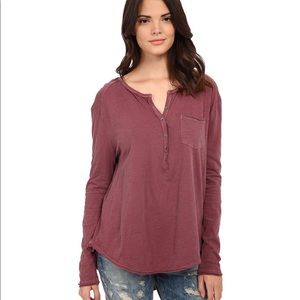 Free People Henley Top